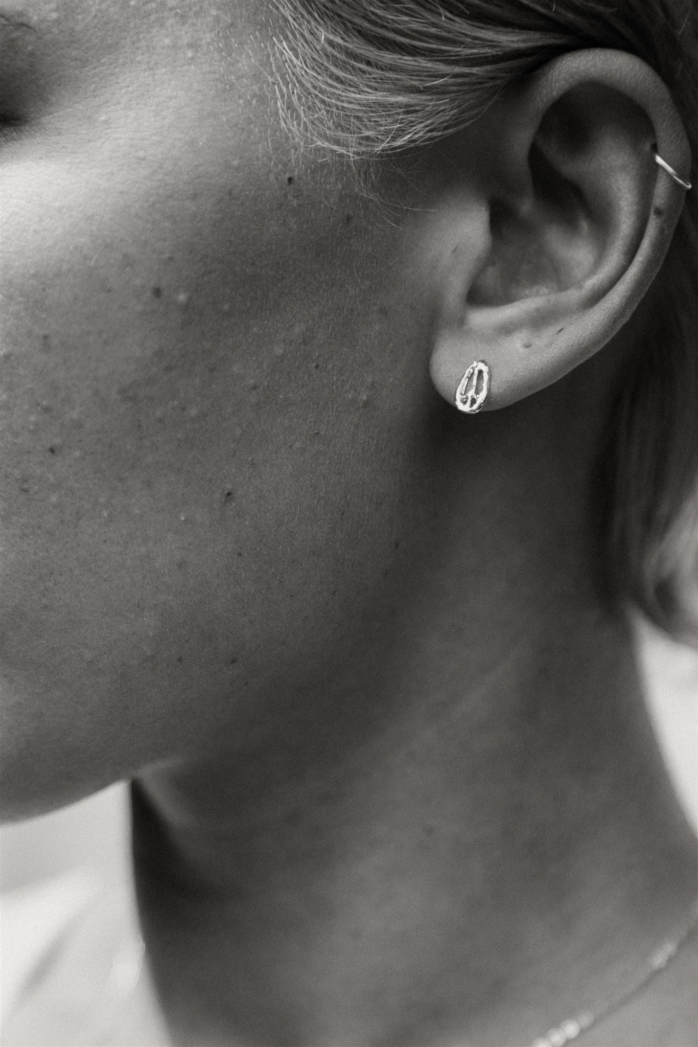 Mini Peace Drip Earrings