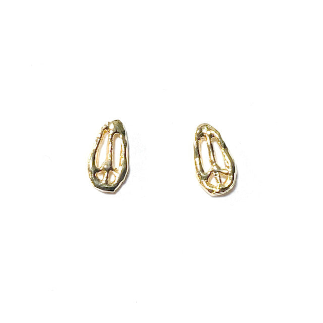 Mini Peace Drip Earrings
