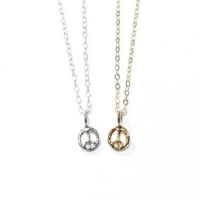 Mini Peace Moon Necklace