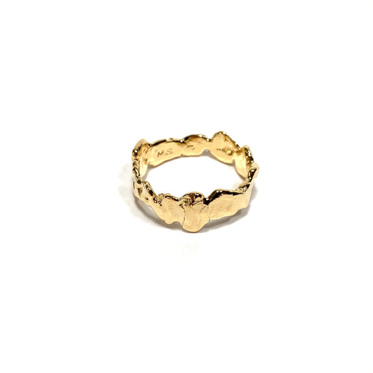 Lobos Ring Solid Gold